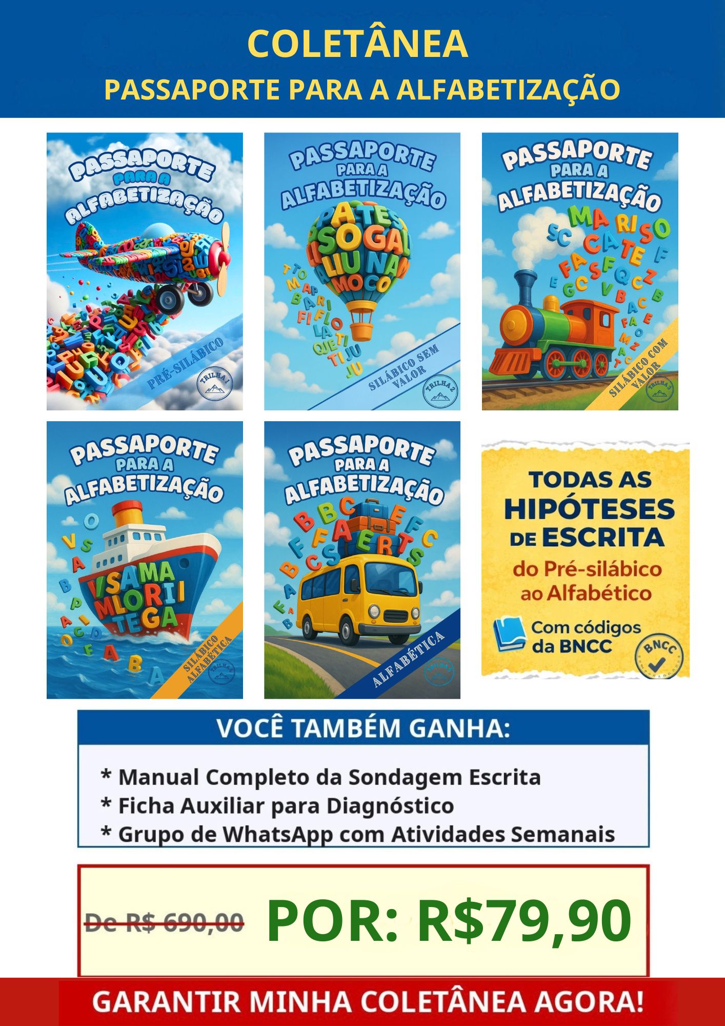 Coletânea Passaporte para a Alfabetização
